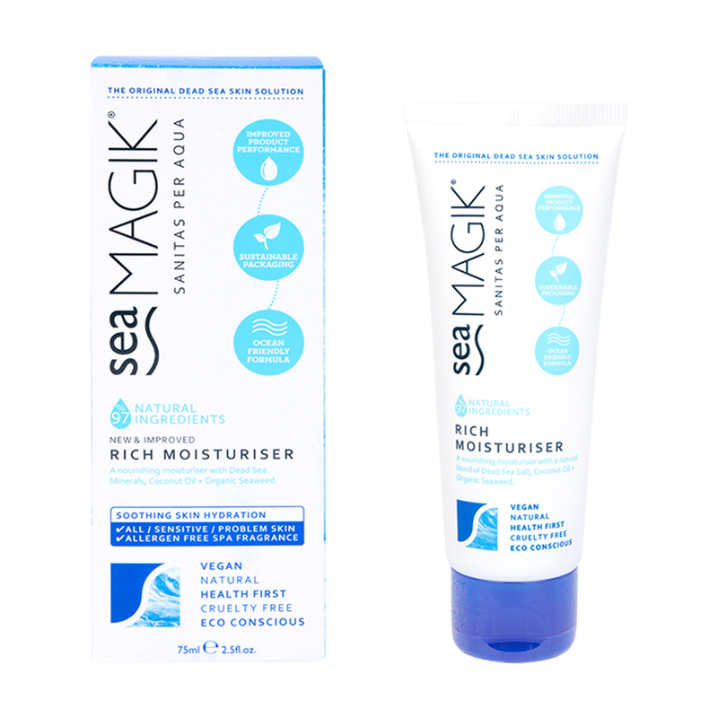 Rich Hydrating Facial Moisturiser with Dead Sea Minerals and Coconut Oil