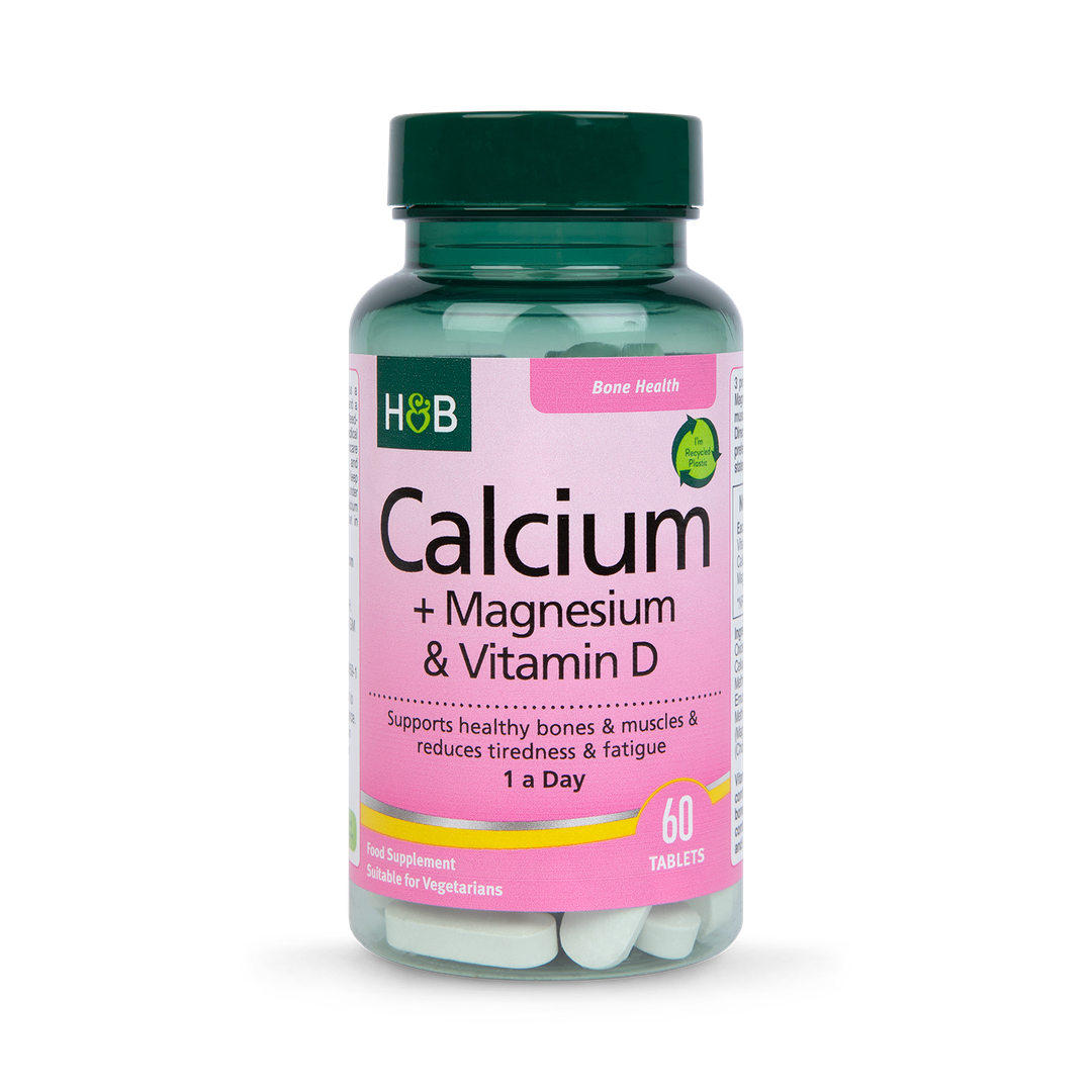 Holland Barrett Calcium Magnesium Vitamin D 60 Tablets