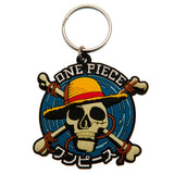 One Piece Straw Hat Crew PVC Keyring