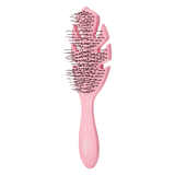 Sustainable Plant-Based Hair Detangling Brush Pink