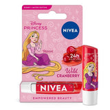 NIVEA Wild Cranberry Disney Rapunzel Limited Edition Lip Balm 4.8g