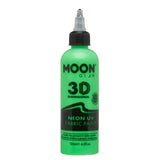 Moon Glow - Neon UV Fabric Paint - 125ml - Intense Green