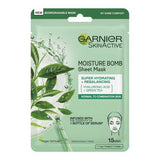 Garnier Moisture Bomb Green Tea Hydrating Face Sheet Mask