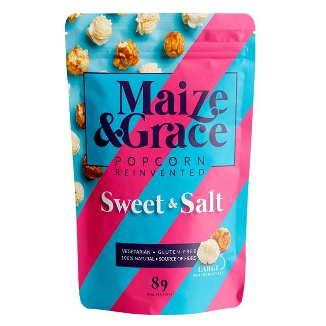 Maize &amp;amp; Grace Sweet &amp;amp; Salt Popcorn   50g