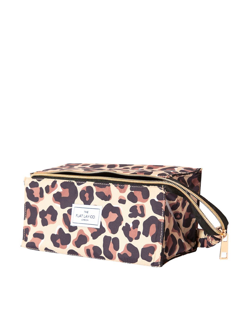 Makeup Box Bag In Leopard Print