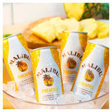 Malibu Coconut Rum &amp;amp; Pineapple Sparkling Pre-Mixed Can   25cl