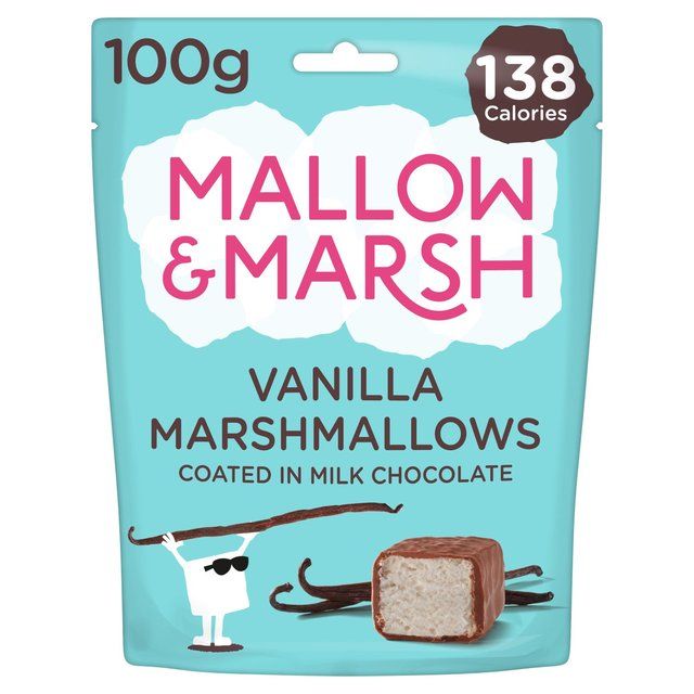 Mallow &amp;amp; Marsh Vanilla Marshmallows Coated in Milk Chocolate Default Title
