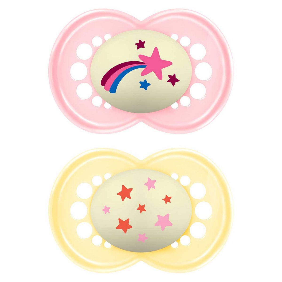 MAM 6+m Night Soother &amp;ndash; Pink