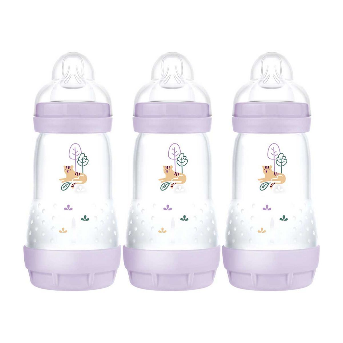 MAM Easy Start Anti Colic Bottle 260ml 3pk &amp;ndash; Pink