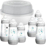 MAM Easy Start Bottle &amp;amp; Microwave Steriliser Set