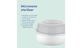 MAM Easy Start Bottle &amp;amp; Microwave Steriliser Set - Grey