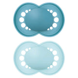 MAM Original 16+ Months 2 Pack - Plain Blue