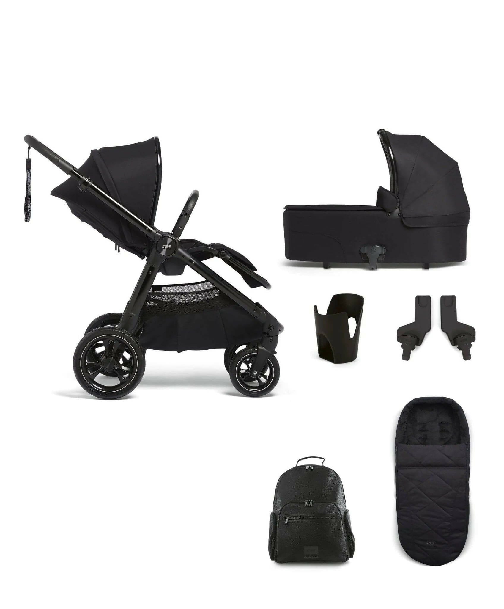 Mamas and Papas Ocarro 6 Piece Essentials Bundle - Carbon