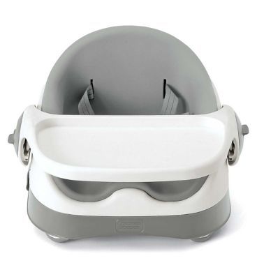 Mamas &amp;amp; Papas Baby Bud Booster Seat Pebble Grey