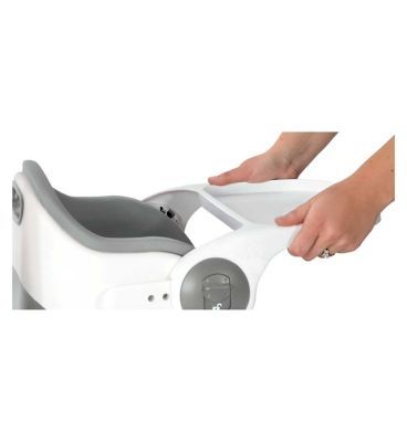 Mamas &amp;amp; Papas Baby Bud Booster Seat Pebble Grey