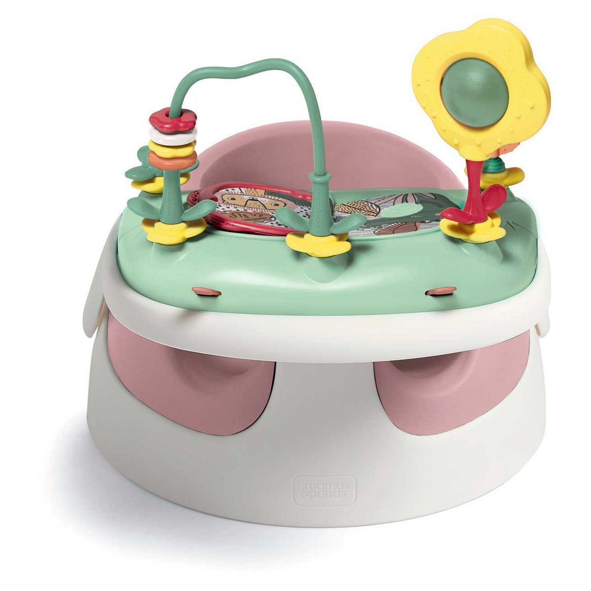 Mamas &amp;amp; Papas Baby Snug and Activity Tray Blossom