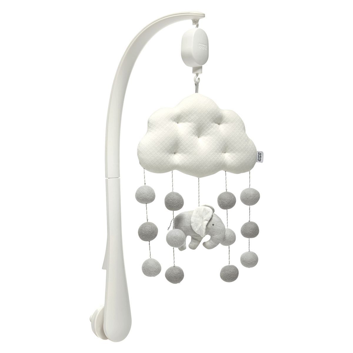 Mamas &amp;amp; Papas Musical Mobile - Welcome to the World Grey Elephant