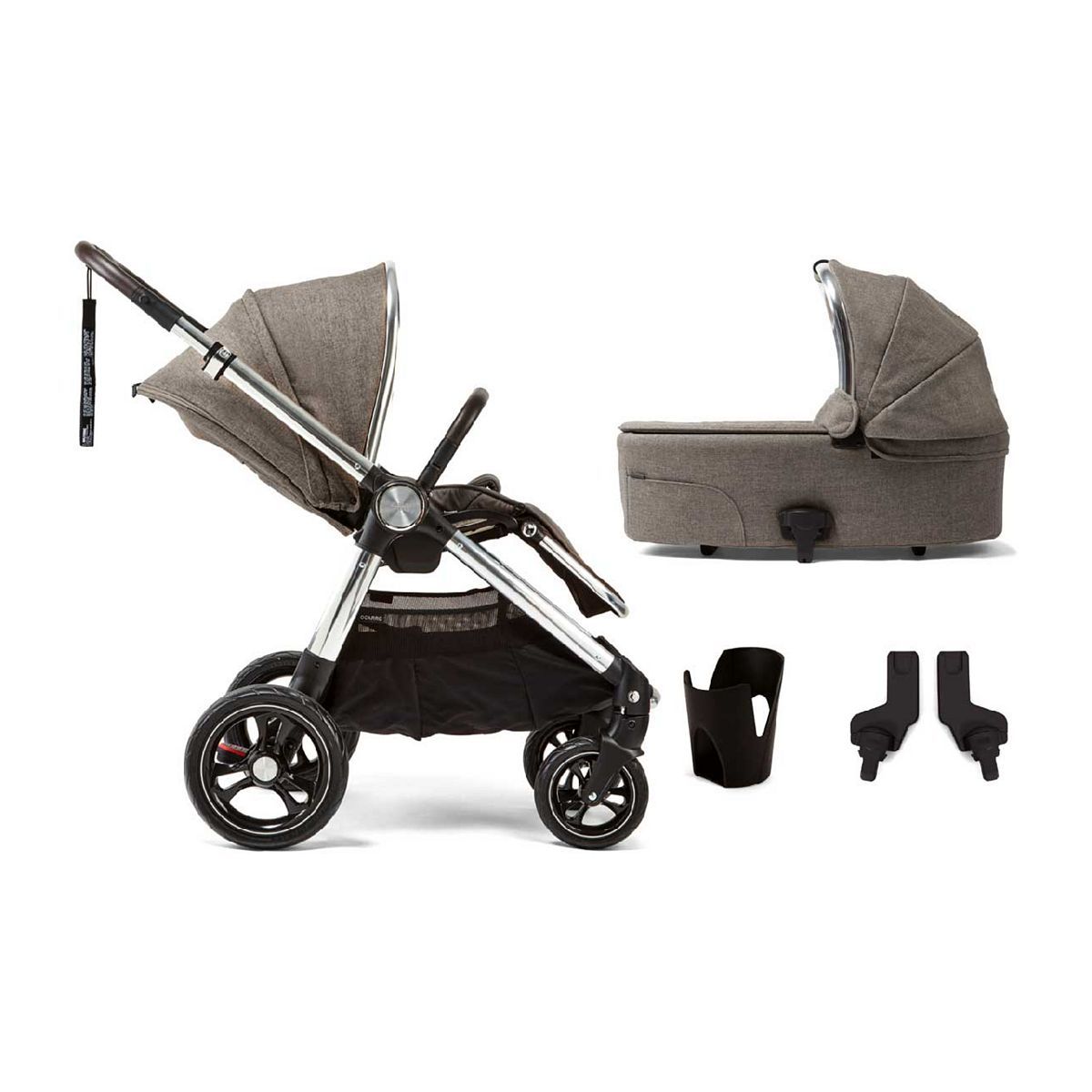 Mamas &amp;amp; Papas Ocarro 4 Piece Starter Bundle - Walnut