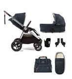 Mamas &amp;amp; Papas Ocarro 6 Piece Essential Bundle - Navy Flannel