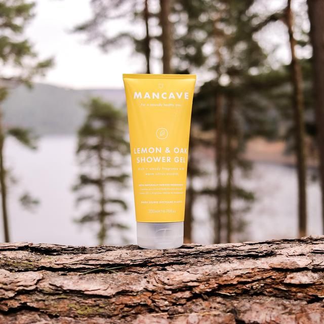 ManCave Lemon &amp;amp; Oak Shower Gel   200ml