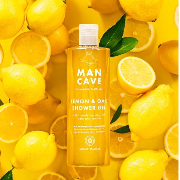 ManCave Lemon &amp;amp; Oak Shower Gel 500ml