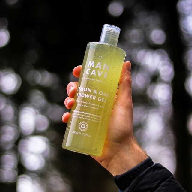 ManCave Lemon &amp;amp; Oak Shower Gel   500ml