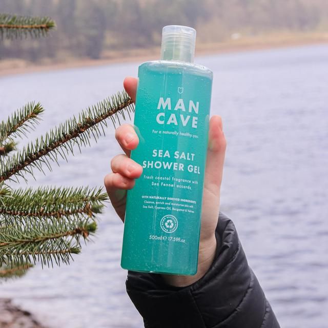ManCave Sea Salt Shower Gel   500ml