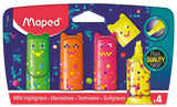 Maped Pixel Party Mini Highlighters X4