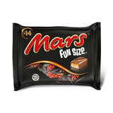 Mars Caramel Nougat &amp;amp; Milk Chocolate Funsize Snack Bars Multipack   275g