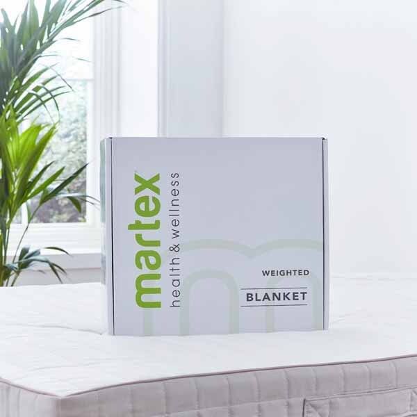 Martex Health &amp;amp; Wellness Grey Weighted Blanket 4.5kg