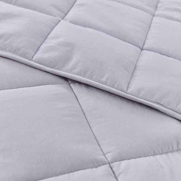Martex Health &amp;amp; Wellness Grey Weighted Blanket 7kg