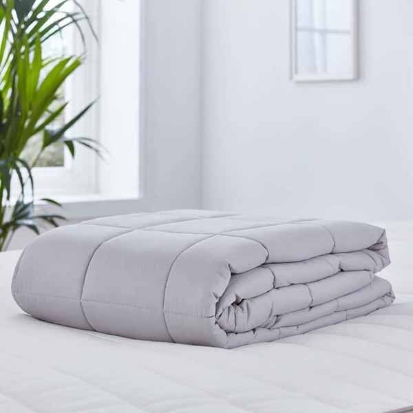 Martex Health &amp;amp; Wellness Grey Weighted Blanket 7kg