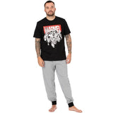 Marvel Mens Superhero Pyjama Set (L)