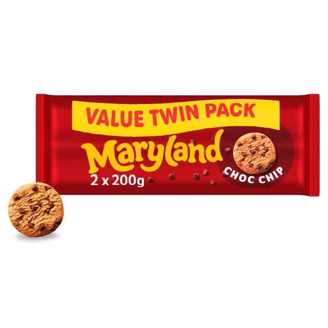 Maryland Cookies Chocolate Chip Twin Pack   2 x 200g