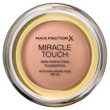 Max Factor Miracle Touch Foundation 45 Warm Almond Natural 070