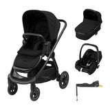 Maxi-Cosi Adorra Luxe with Cabriofix i-Size &amp;amp; Base Travel System Twillic Black