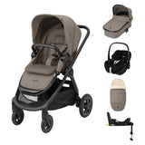 Maxi-Cosi Adorra Luxe with Pebble 360 Pro &amp;amp; Base Travel System Twillic Truffle