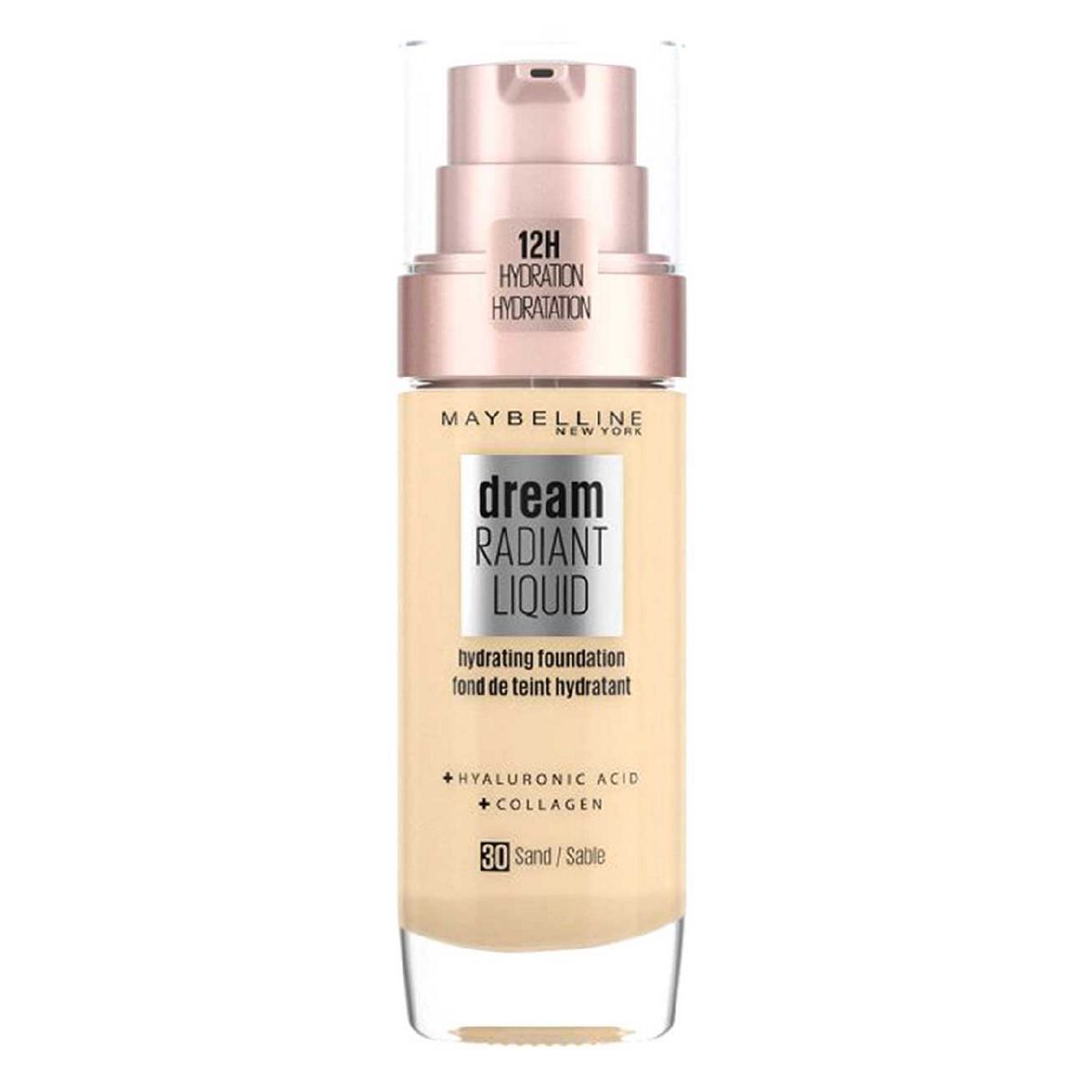 Maybelline Dream Radiant Liquid Hydrating Foundation with Hyaluronic Acid and Collagen