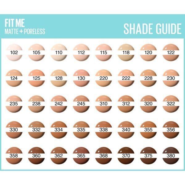 Maybelline Fit Me Matte &amp;amp; Poreless Foundation 105 Nat Ivory