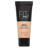 Maybelline Fit Me Matte &amp;amp; Poreless Foundation 112 Soft Beige