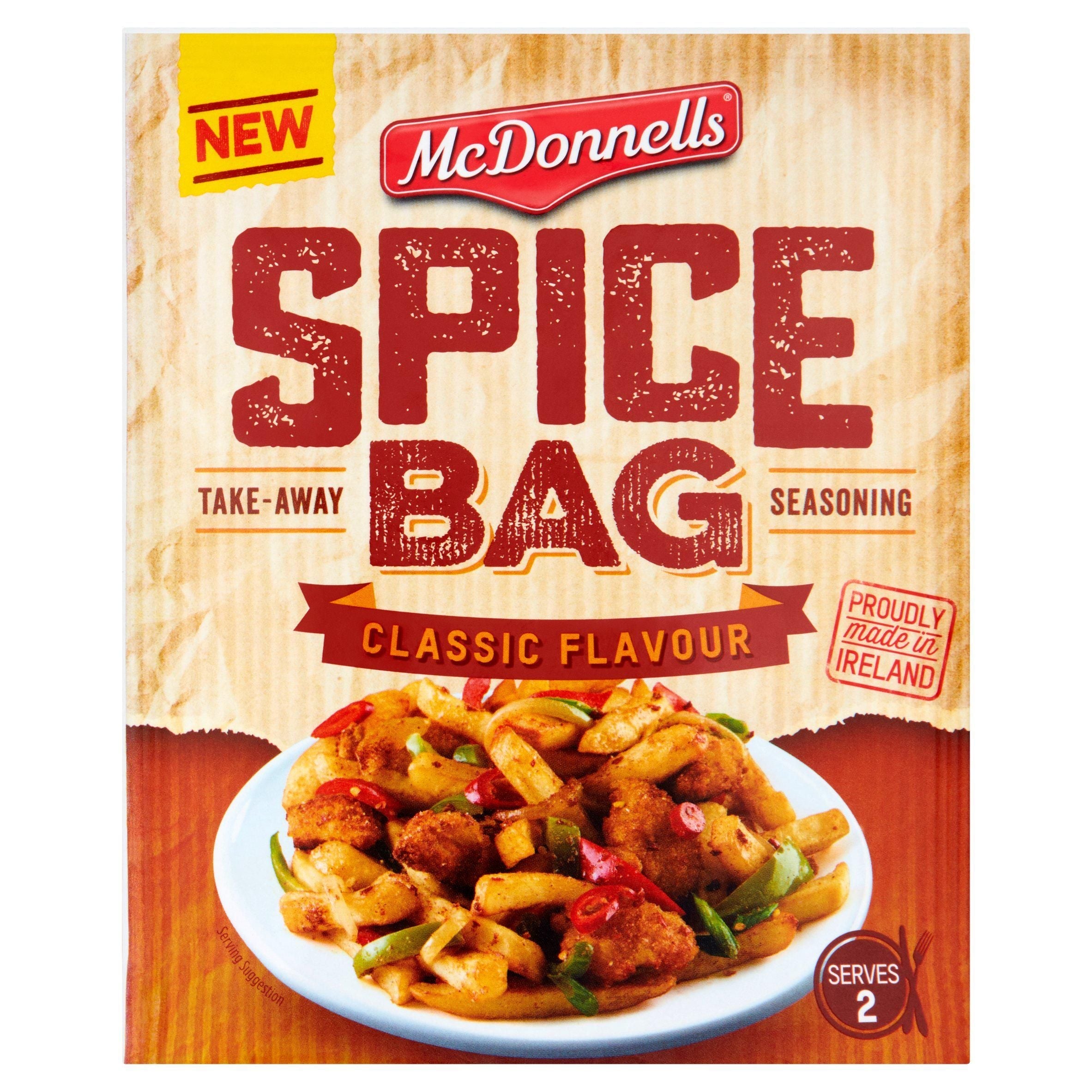 McDonnells Spice Bag Classic Flavour Seasoning Mix 40g