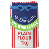 McDougalls White &amp;amp; Wholegrain Plain Flour 1kg