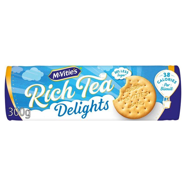 McVitie's Rich Tea The Light One Biscuits   300g Default Title