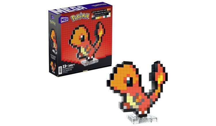 MEGA Pok&amp;eacute;mon Pixel-Art: Charmander Building Set