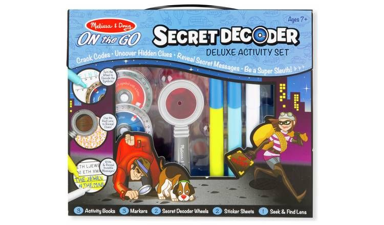 Melissa &amp;amp; Doug Secret Decoder Deluxe Activity Kit