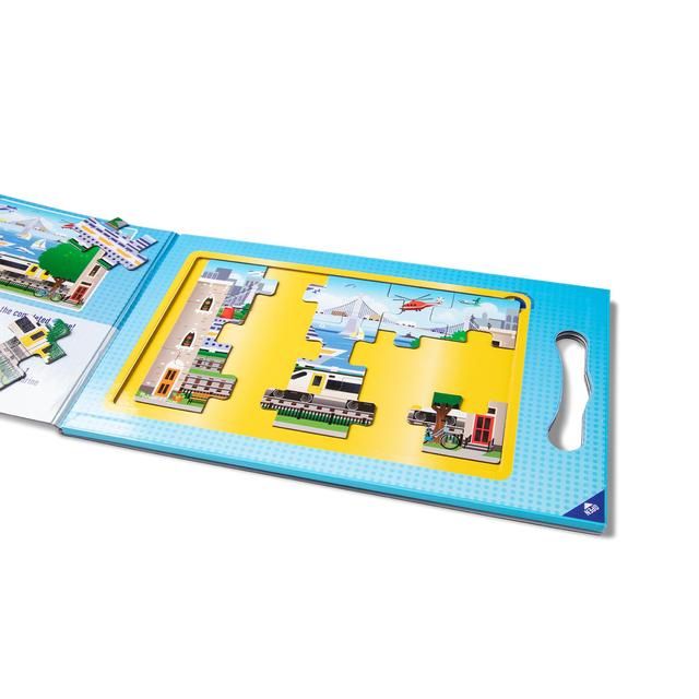 Melissa &amp;amp; Doug Take Along Magnetic Jigsaw Puzzles - Vehicles