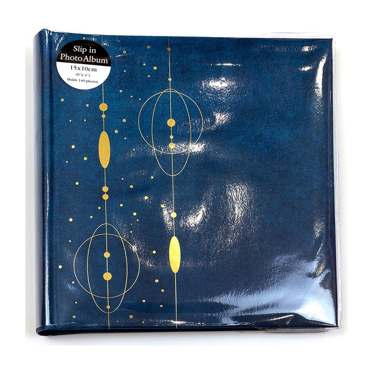 Memo Space Orbs Teal Photo Album 6x4 - 140 Photos