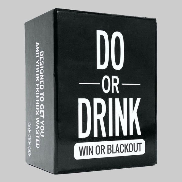 Menkind Do Or Drink: Win or Blackout Adult Party Game