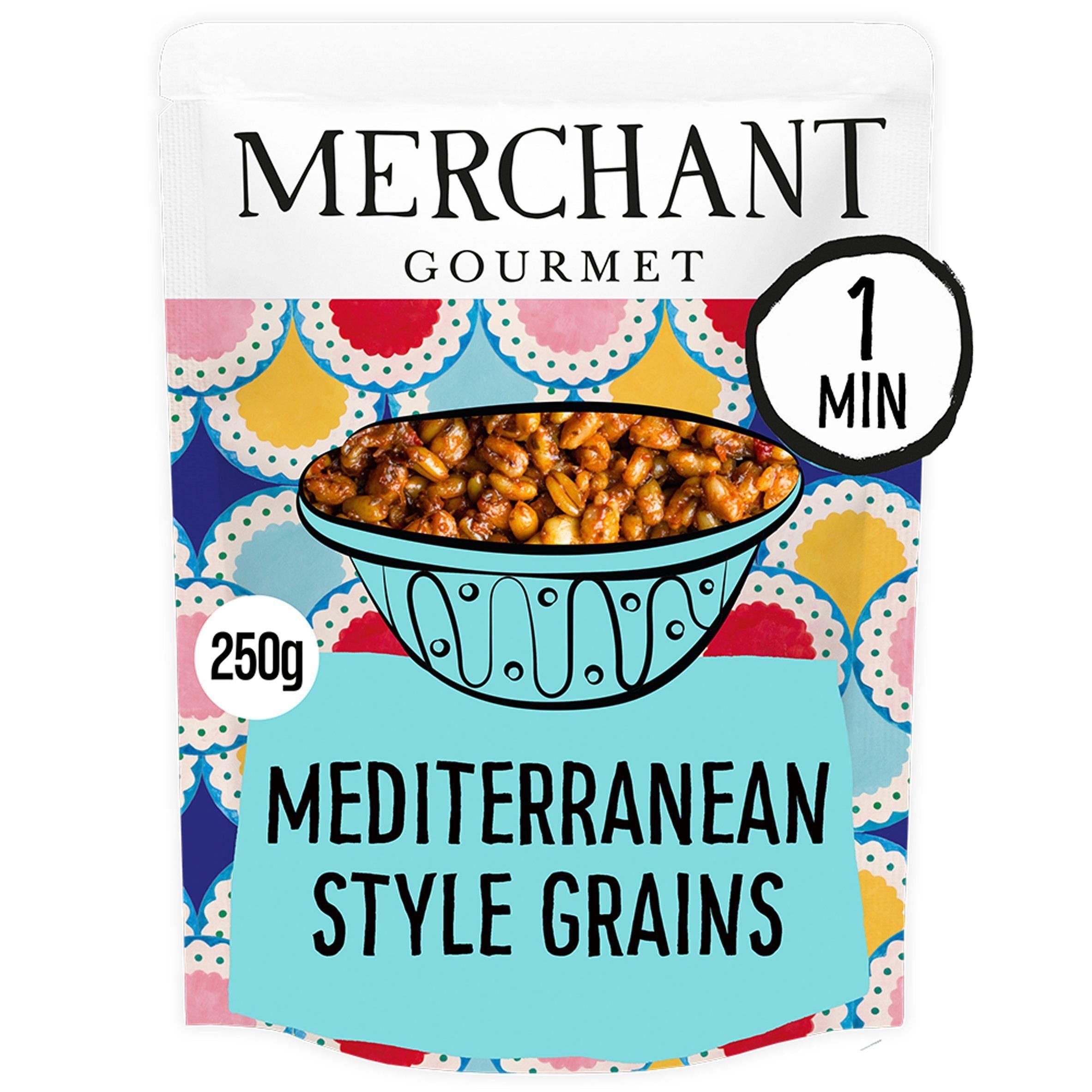Merchant Gourmet Moreish Mediterranean Style Grains With Tomato &amp;amp; Olive 250g