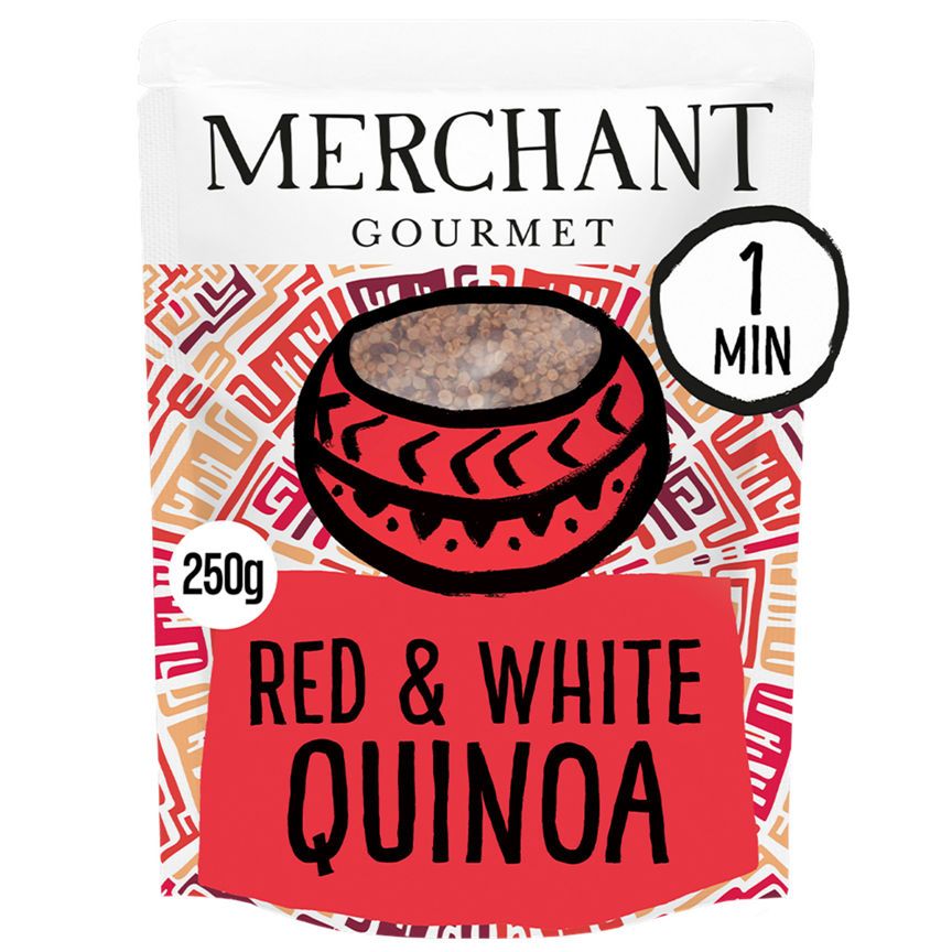 Merchant Gourmet Quinoa Red &amp;amp; White 250g